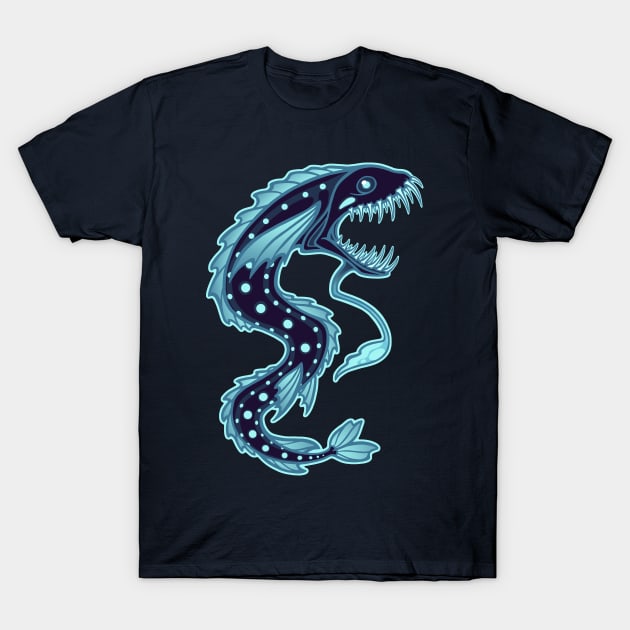 Abyssal Lurker T-Shirt by DoomedDreamer